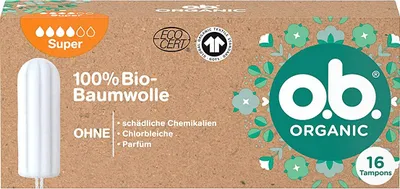 Produktbild von o.b.Tampons Organic Bio Super 16ST