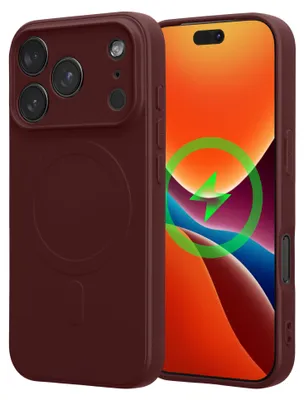 Produktbild von kwmobile TPU Handyhülle für Apple iPhone 18 Pro / iPhone 17 Pro Hülle – Slim Case mit integriertem Magnetring, Mikrofaser-Innenfutter und erhöhtem