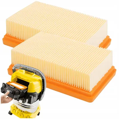 Zdjęcie produktu dla 2x FILTR do ODKURZACZA Stanley BORIS 20 LAVOR ProWORKER Black&Decker IVO