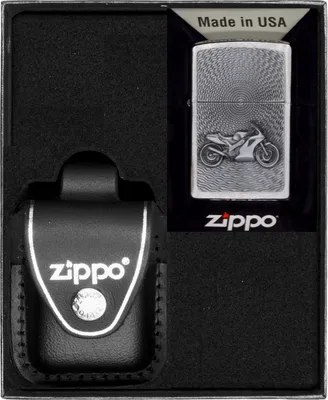 Obrázok produktu pre Sada zapaľovačov ZIPPO MOTOR BIKE EMBLEM dar No3