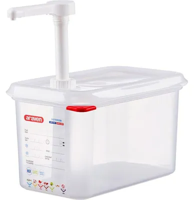 Produktbild von Saucenspender/Pumpspender, GN 1/4, Inhalt 4,3 Liter