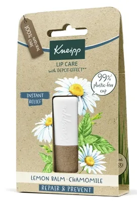 Obrázek produktu pro Kneipp 916376, Balzám na rty, Bezbarvý, Unisex, Univerzální pleť, Hydratující, Vyživující, Změkčující, 4,7 g
