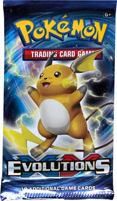 Produktbild von 1x Pokemon XY Evolutions Booster Englisch (Raichu)