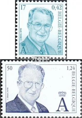 Produktbild von Briefmarken Belgien 2000 Mi 3014-3015 (kompl.Ausg.) postfrisch Albert
