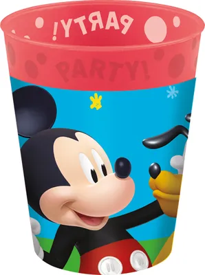 Immagine prodotto di Tazza riutilizzabile 250 ml Mickey | 4 pezzi
