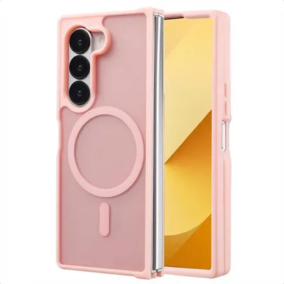 Productafbeelding van imoshion Color Guard Backcover met MagSafe voor de Samsung Galaxy Z Fold 6 - Lichtroze