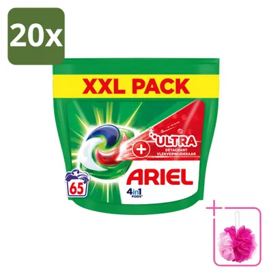 Produktbild von 20 x Ariel 4in1 Pods Ultra Fleckentferner - Sparpackung - 20 Stücke