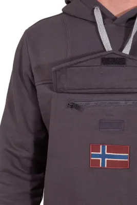 Produktbild von NAPAPIJRI - Burgee-Kapuzenpullover für Männer mit Tasche - Größe XS