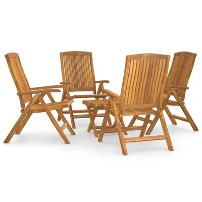 Immagine prodotto di set da giardino in teak massiccio da 5 pezzi