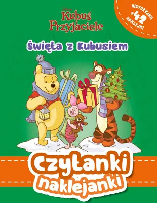 Zdjęcie produktu dla Disney Kubuś i Przyjaciele Czytanki naklejanki Święta z Kubusiem - Opracowanie Zbiorowe (Bücher mit Aufklebern für Kinder auf Polnisch)