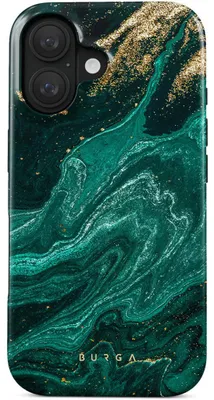 Immagine prodotto di Custodia per Apple iPhone 16 - Cover posteriore rigida Burga Tough - Emerald Pool