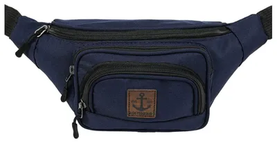 Produktbild von Leoberg Bauchtasche Gürteltasche - Doggy Bag Hüfttasche für Outdoor Reise Wandern in Dunkelblau-308109