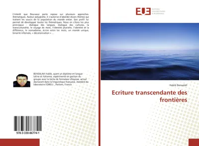 Produktbild von Ecriture transcendante des frontières