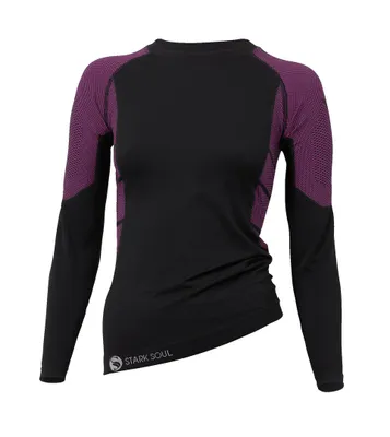 Produktbild von Stark Soul® Skiunterwäsche - Hemd Langarm Funktionswäsche S/M schwarz-pink