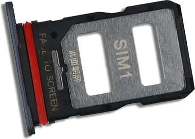 Produktbild von Xiaomi 14T – Ersatz Dual SIM-Kartenhalter – Schwarz
