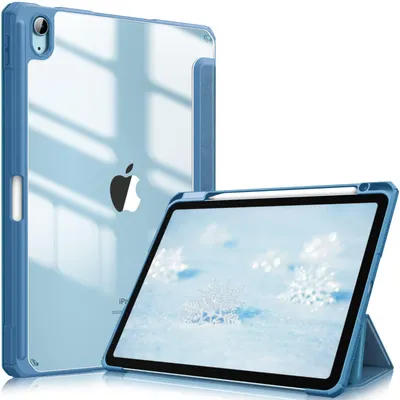 Zdjęcie produktu dla Etui hybrydowe Fintie do iPad Air 11 cali, iPad Air 5./4. generacji 10,9" – kolor: niebieski (odcień: "dunstblau")