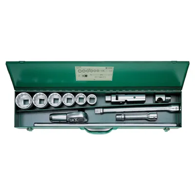 Produktbild von STAHLWILLE 96060101, Steckschlüssel-Satz, 12 Kopf/Köpfe, 810 mm, 193 mm, 19,7 kg