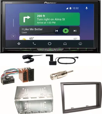 Produktbild von Pioneer AVH-Z9200DAB Android Auto Carplay Einbauset für Fiat Ducato Boxer Jumper