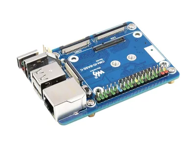 Produktbild von WaveShare Mini Base Board (C) for Raspberry Pi Compute Module 4