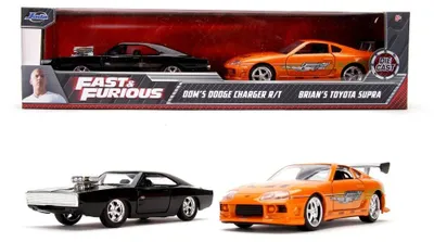 Produktbild von Jada Fast and Furious Doppelpack Toyota Supra und Dodge Charger 1:32