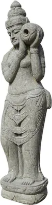 Produktbild von Stonox Buddha Figur Durg Stehend Basanit Frostbeständig 80x60x170cm