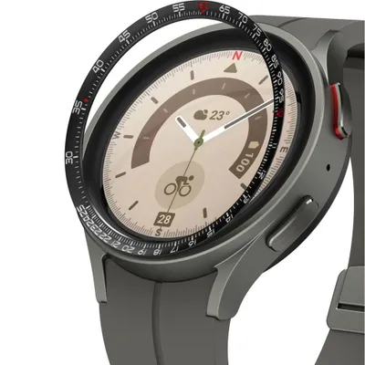 Obrázok produktu pre Rámček Ringke s vnútorným rámčekom pre Galaxy Watch 5 Pro 45 mm, čierny