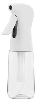 Immagine prodotto di Spruzzino per acqua - 200 ml - Bianco - Senza BPA - Nebbia fine - Riutilizzabile