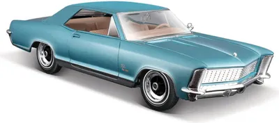 Obrázok produktu pre Maisto - 1965 Buick Riviera, metal modrá, 1:26