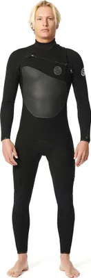 Produktbild von Rip Curl Flashbomb 5/3 Mm Langarm-neoprenanzug Mit Brustreißverschluss Schwarz ST Schwarz ST