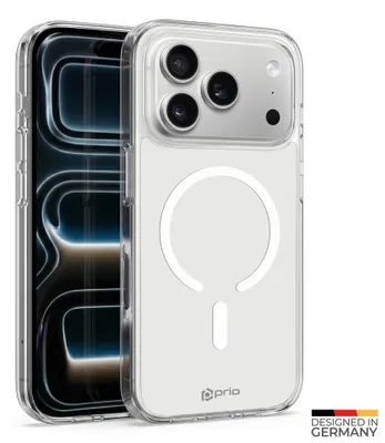 Produktbild von prio Schutzhülle MAG für iPhone 17 Pro klar [Neues Design]
