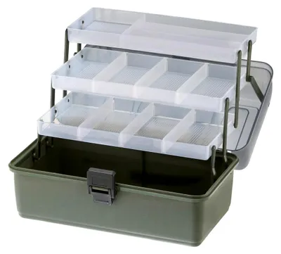 Produktbild von Gerätekoffer 3-ladig Angelkoffer 26x20x20