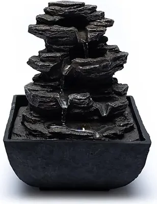 Zdjęcie produktu dla Fontanna kamienna M - 13,3x13,3x18cm