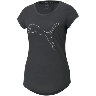 Produktbild von Puma PERFORMANCE HEATHER CAT TEE W GREY M