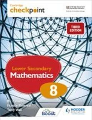 Produktbild von Cambridge Checkpoint Lower Secondary Mathematics Student's Book 8