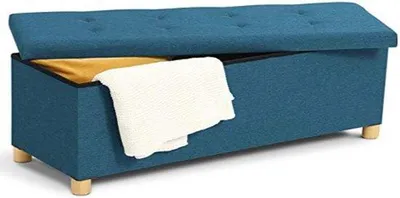 Produktbild von Famanu Aufbewahrungsbank 100 cm - eendenblau