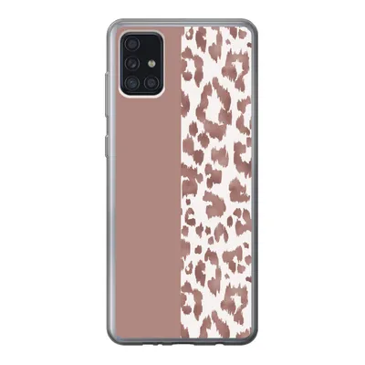 Produktbild von MuchoWow® Handyhülle Schutzhülle Hülle für Samsung Galaxy A52 5G Tiermuster - Rosa - Tiere Silikon Softcase Handy Hülle - Umschlag