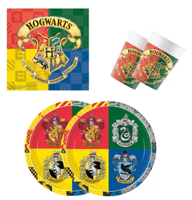 Immagine prodotto di Set di articoli per feste di compleanno Harry Potter, 52 pezzi.