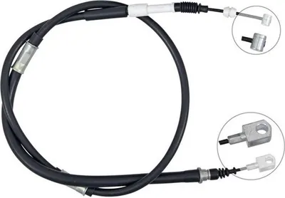 Produktbild von A.B.S. Handbremsseil Seilzug Feststellbremse für TOYOTA COROLLA Liftback (E11) Hinten Rechts K16409