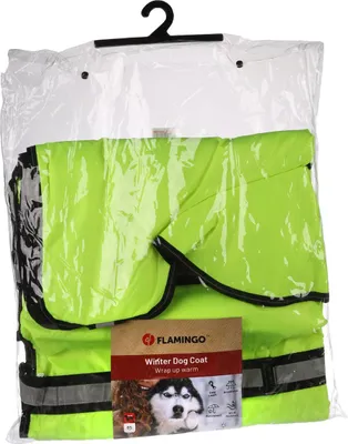 Produktbild von Flamingo Wintermantel Eisbär Fluo gelb, Rückenlänge: 85 cm
