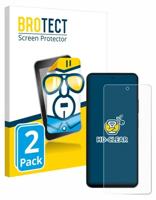 Produktbild von 2x Für Blackview Shark 8 Schutzfolie BROTECT Displayschutz Display Schutz Folie Klar Transparent