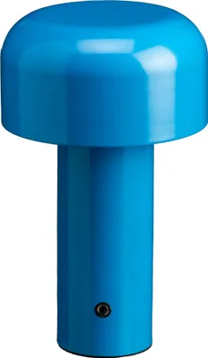 Produktbild von Luxus - Tischlampe Touch - Luna - Blau - H20 x Ø10