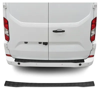 Image de Protection de Pare-Chocs Arrière pour VW Transporter T7 2024-2026 Aluminium Noir