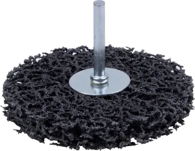 Produktbild von Wolfcraft Reinigungsscheibe Ø 100 x 13 mm Schaft 6 mm Universal