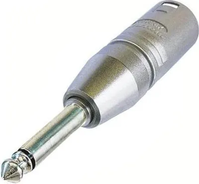 Produktbild von 3-Poliger Xlr-Kabelstecker Auf Mono 6.35Mm Klinkenstecker