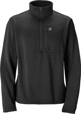 Produktbild von Jones Flagship Rec Grid Fleece Mit Halbem Reißverschluss Schwarz L Mann Schwarz L