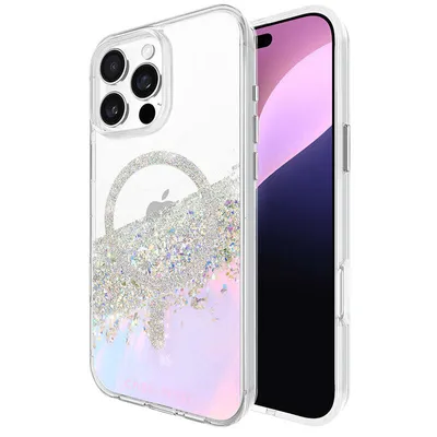 Produktbild von Case-Mate Karat MagSafe - iPhone 16 Pro Max Tasche (Holographische Seifenblase)