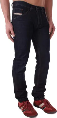 Produktbild von Diesel Belther 0823K Herren Jeans Hose Regular Slim Straight