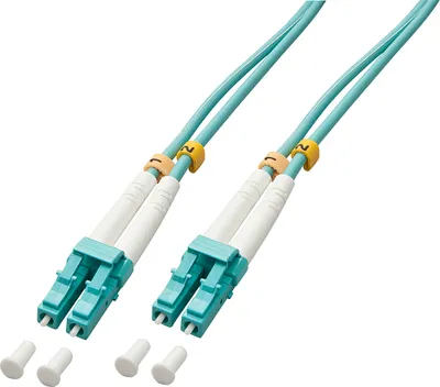 Produktbild von LINDY LWL-Duplexkabel LC/LC OM3  10m  50/125æm Multimode