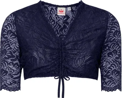 Produktbild von Dirndlbluse Ansbach dunkelblau 42
