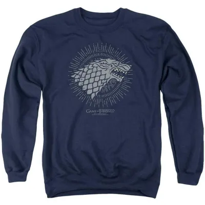 Produktbild von Game Of Thrones - "Stark Brust" Sweatshirt für Herren/Damen Uni TV38350 (XL) (Marine)